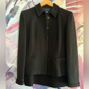 ANN TAYLOR tweed suit set small